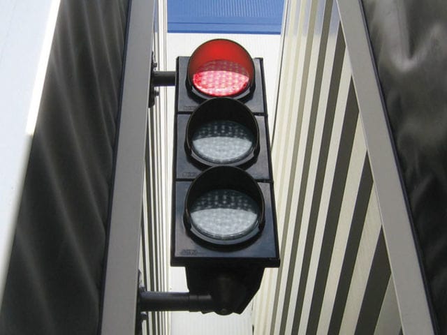 feux de signalisation quai de chargement