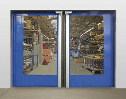 Porte souple rapide
